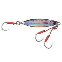 Major Craft Jigpara Slow Livebait 60g with oval body for smooth action