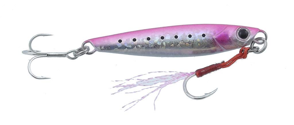 Major Craft Jigpara 30g center-balance design for improved lure action