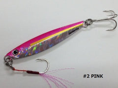 Major Craft Jigpara 40g side profile shows versatile action