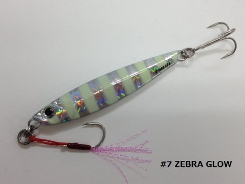 Major Craft Jigpara's tapered body reduces water resistance for smooth jigging.