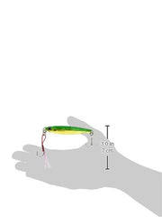 Major Craft Jigpara 40g water-action shot demonstrates dynamic jigging motion in depth