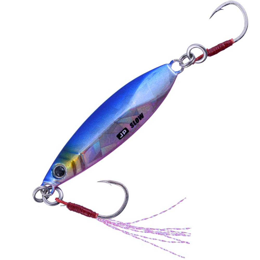 Major Craft JPSLOW-15026 Zebra Pink front assist hooks ready for action.