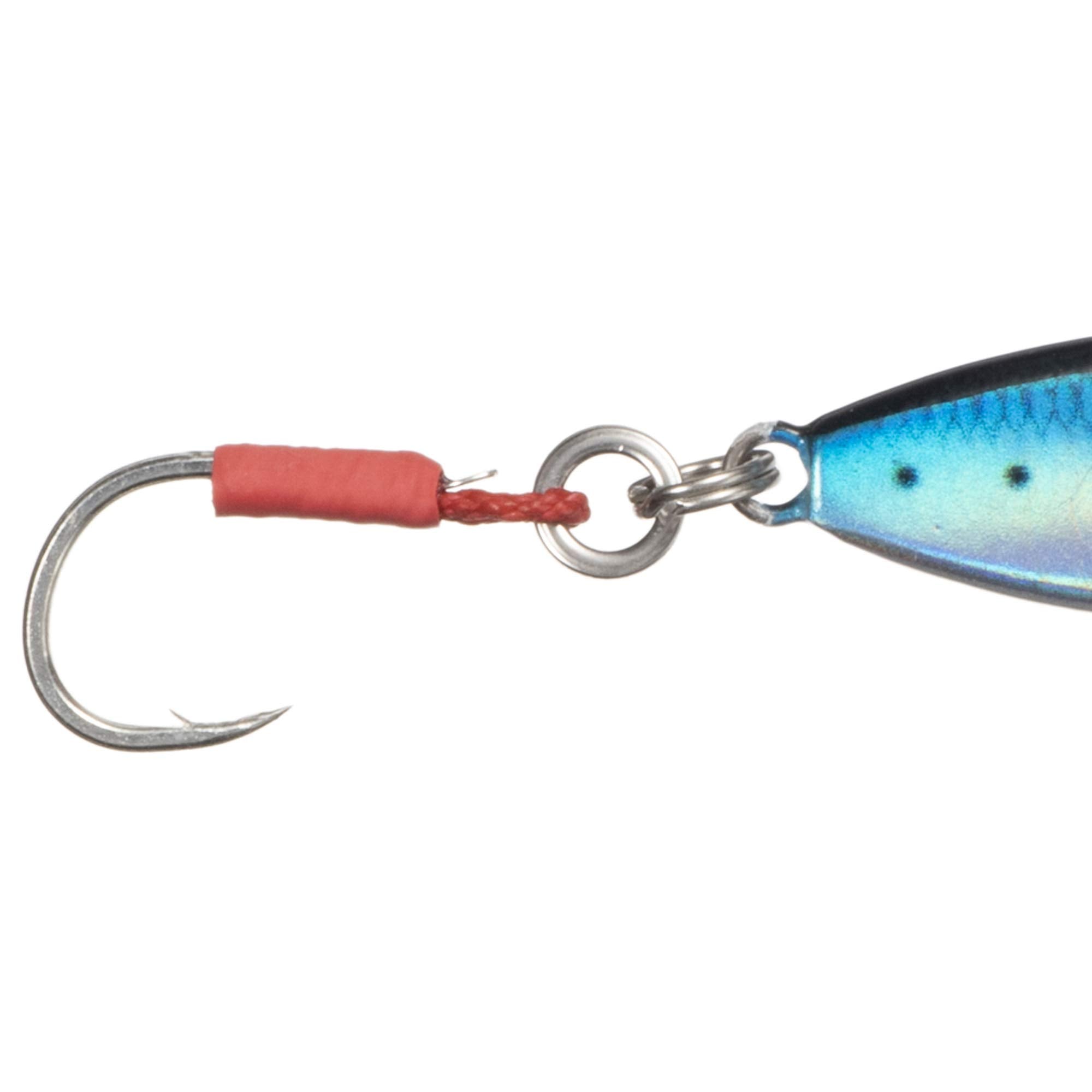 Major Craft Jigpara JPSLOW-40L080LIVEIWASHIUV hook assembly with 94 front assists.