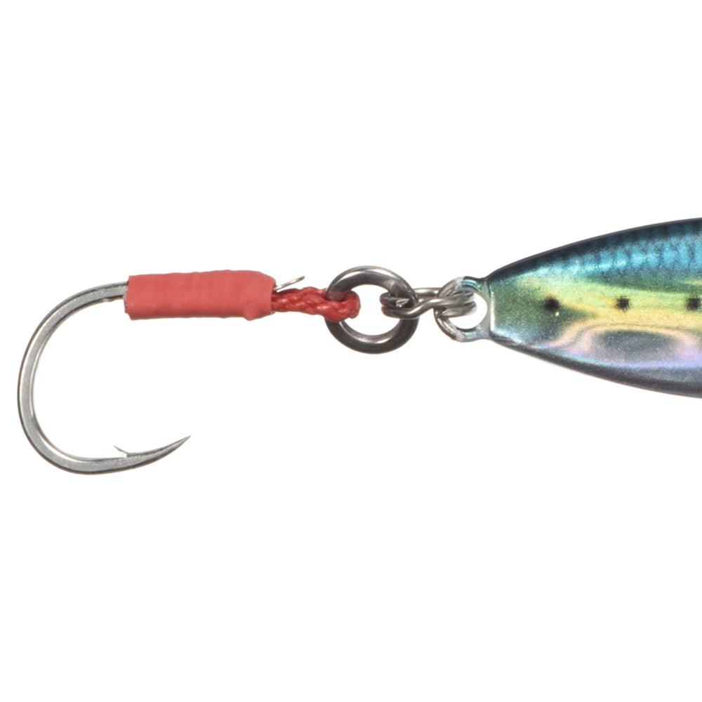 Major Craft JPSLOW ready-to-use hardware includes multiple hooks for immediate fishing.