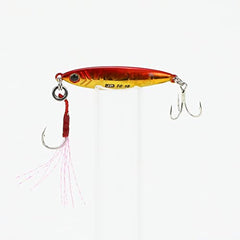 Major Craft Jigpara TG 18g angled cast-ready design enables long-distance accuracy.