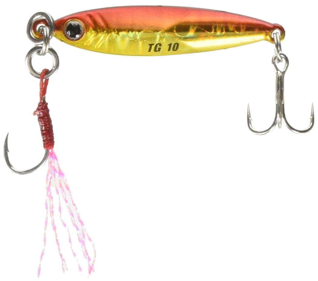 Major Craft Jigpara TG 18g front view shows compact tungsten jig for long casts.