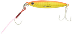 Major Craft JP-TG Micro 50g bullet-cast design enables long, accurate casts.