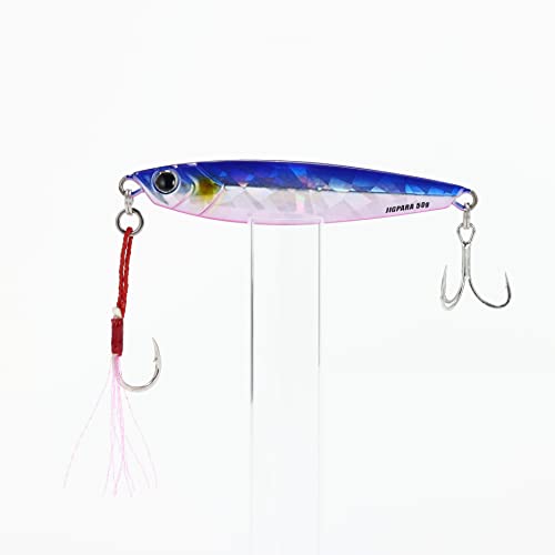 Colorway Majorcraft Jigpara JPS-60004BLUEPINK in water with lure action