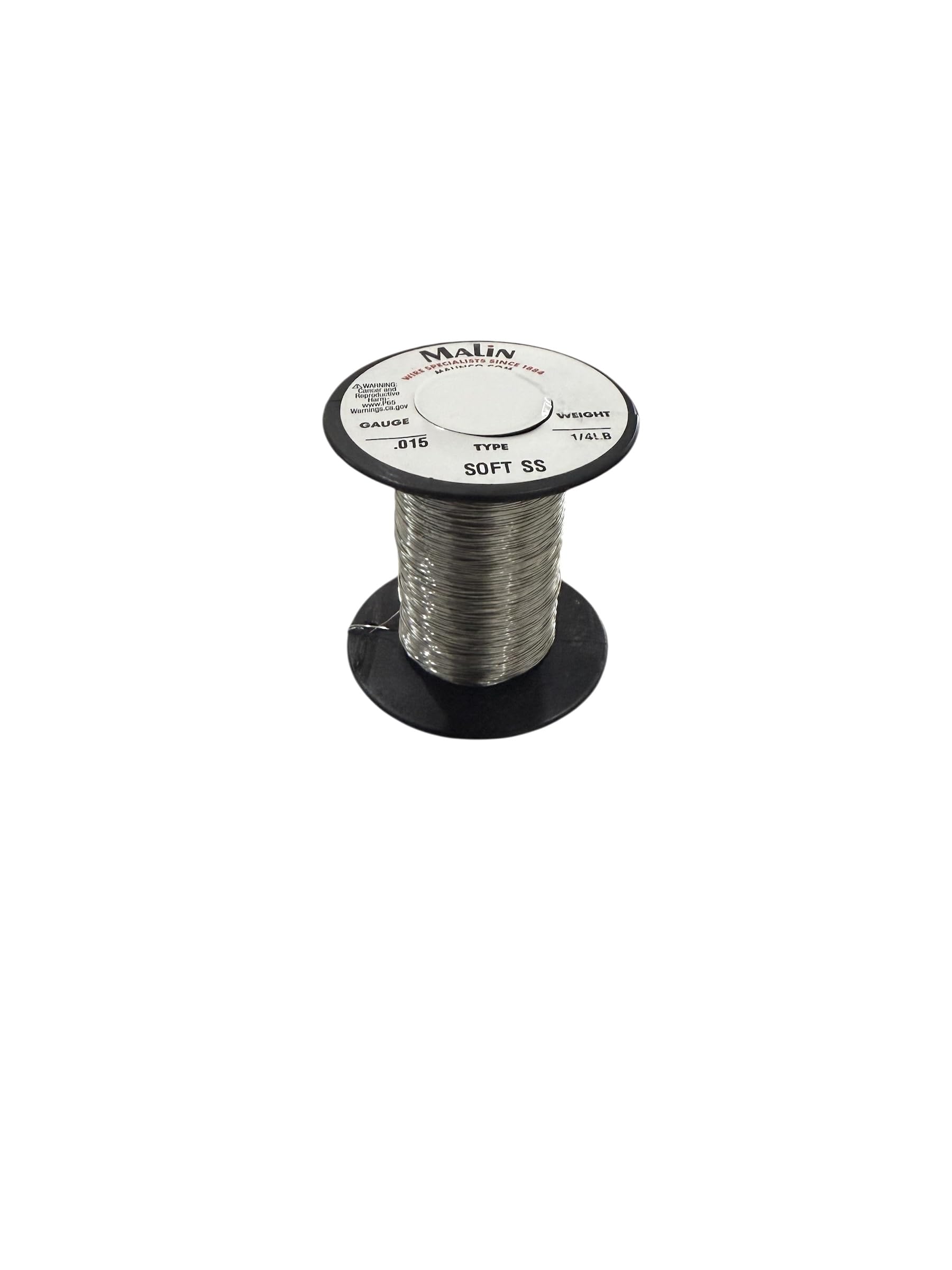 Malin Safey Wire 0.015 soft stainless steel in use for precise, durable tasks.