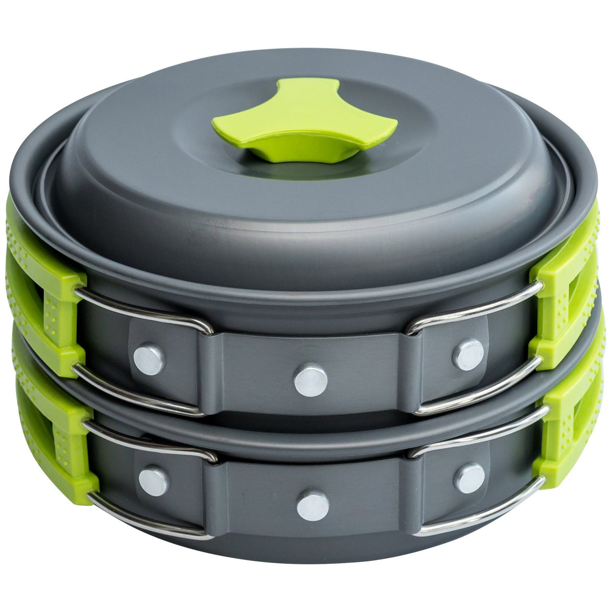 MalloMe camping cookware mess kit pot for quick camp meals