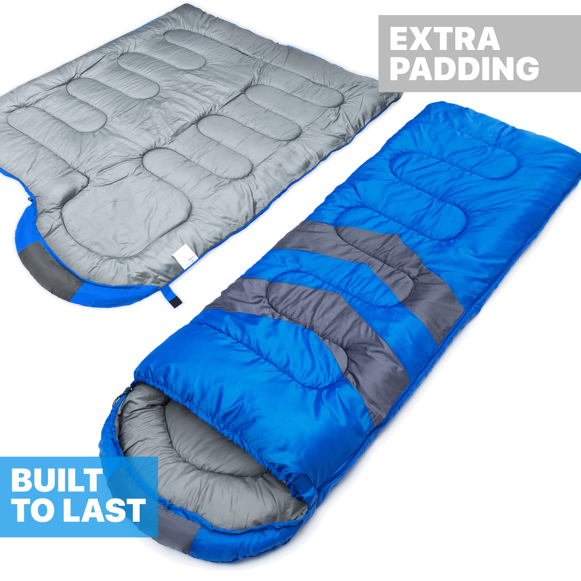 MalloMe sleeping bag for backpacking, lightweight and easy to pack.