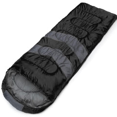 MalloMe sleeping bag waterproof outer shell keeps gear dry during rain.