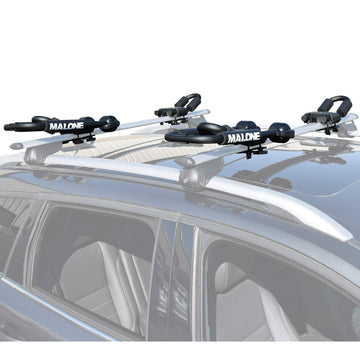 Malone FoldAway-5 supports kayaks, canoes, and large sit-on-tops during transport.