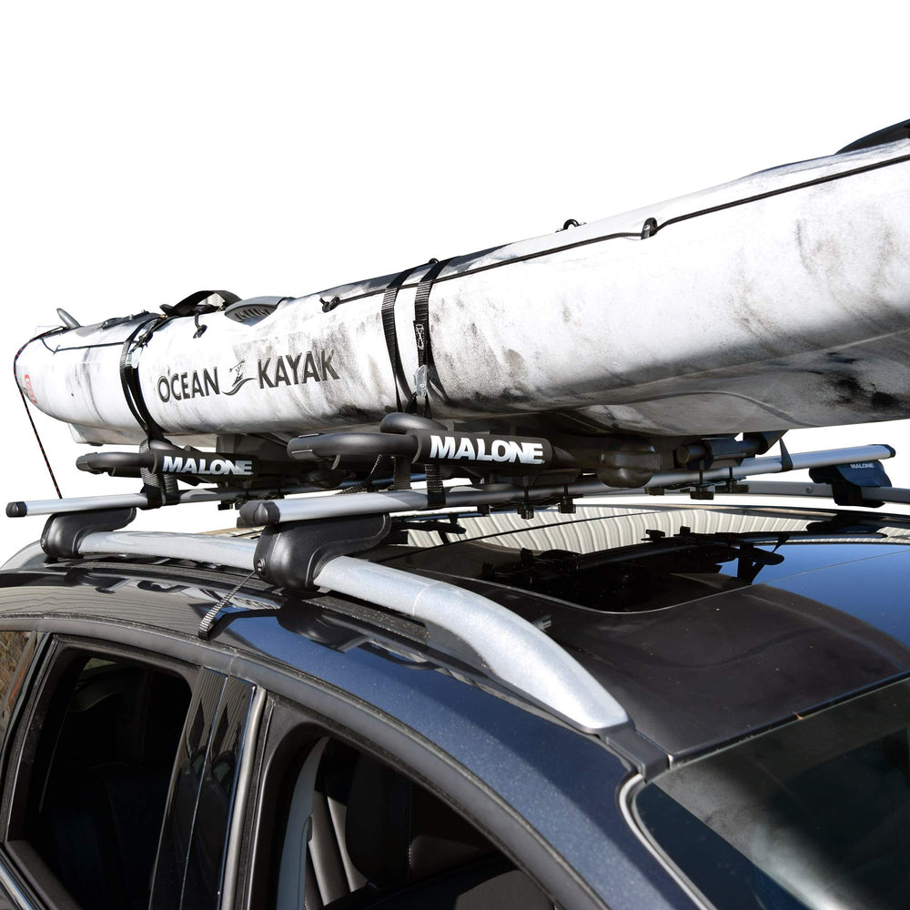 Malone FoldAway-5 corrosion-resistant steel with thick padding protects gear.
