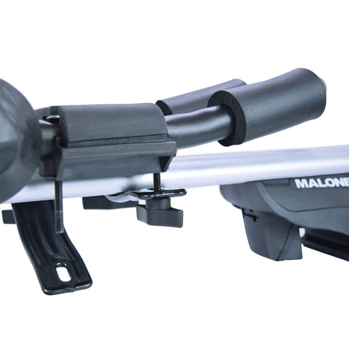 Included load straps with Malone FoldAway J Kayak Carrier for quick kayak tie-downs.