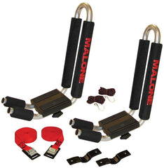 Malone J-Pro 2 kayak carrier mounted on a vehicle for secure transport