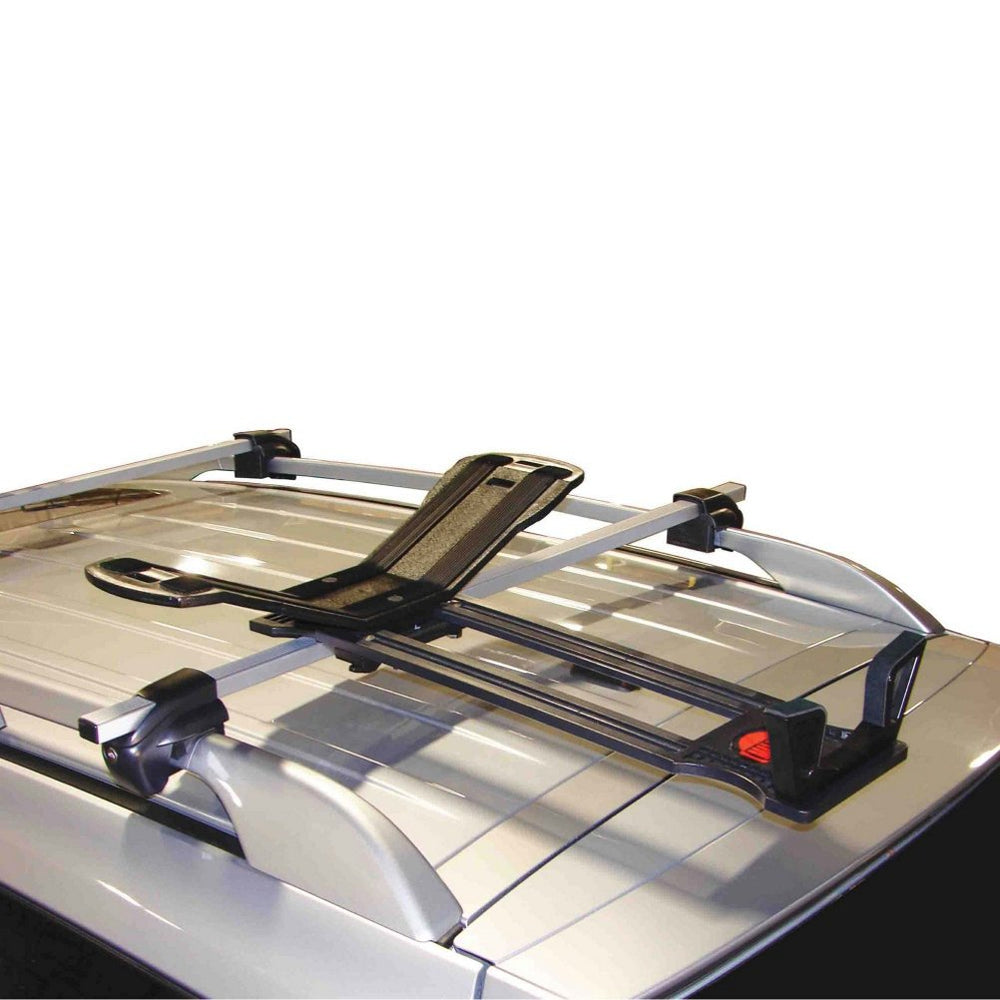 Malone SeaWing/Stinger front view showing universal JawZ fit across rails.