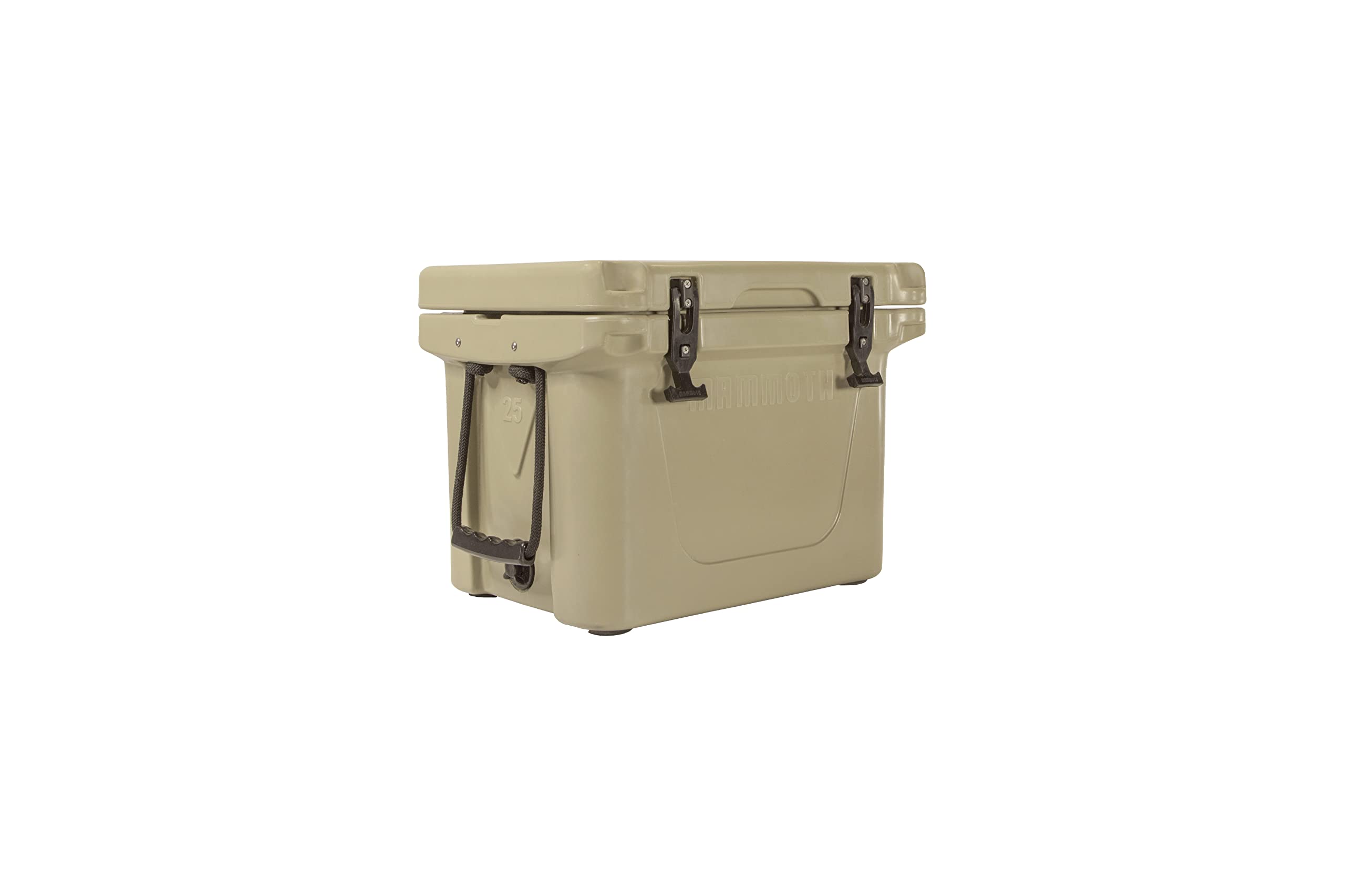 Mammoth Ranger 25 cooler drain system close-up for simple ice removal