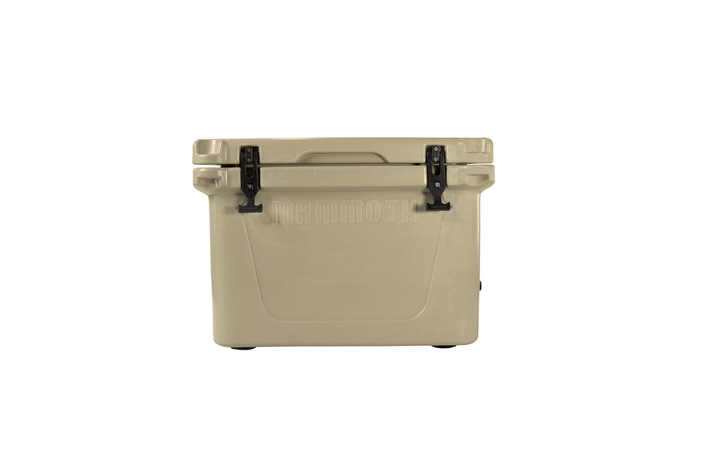 Mammoth Ranger 25 cooler lid-open view highlights secure, easy access cooling