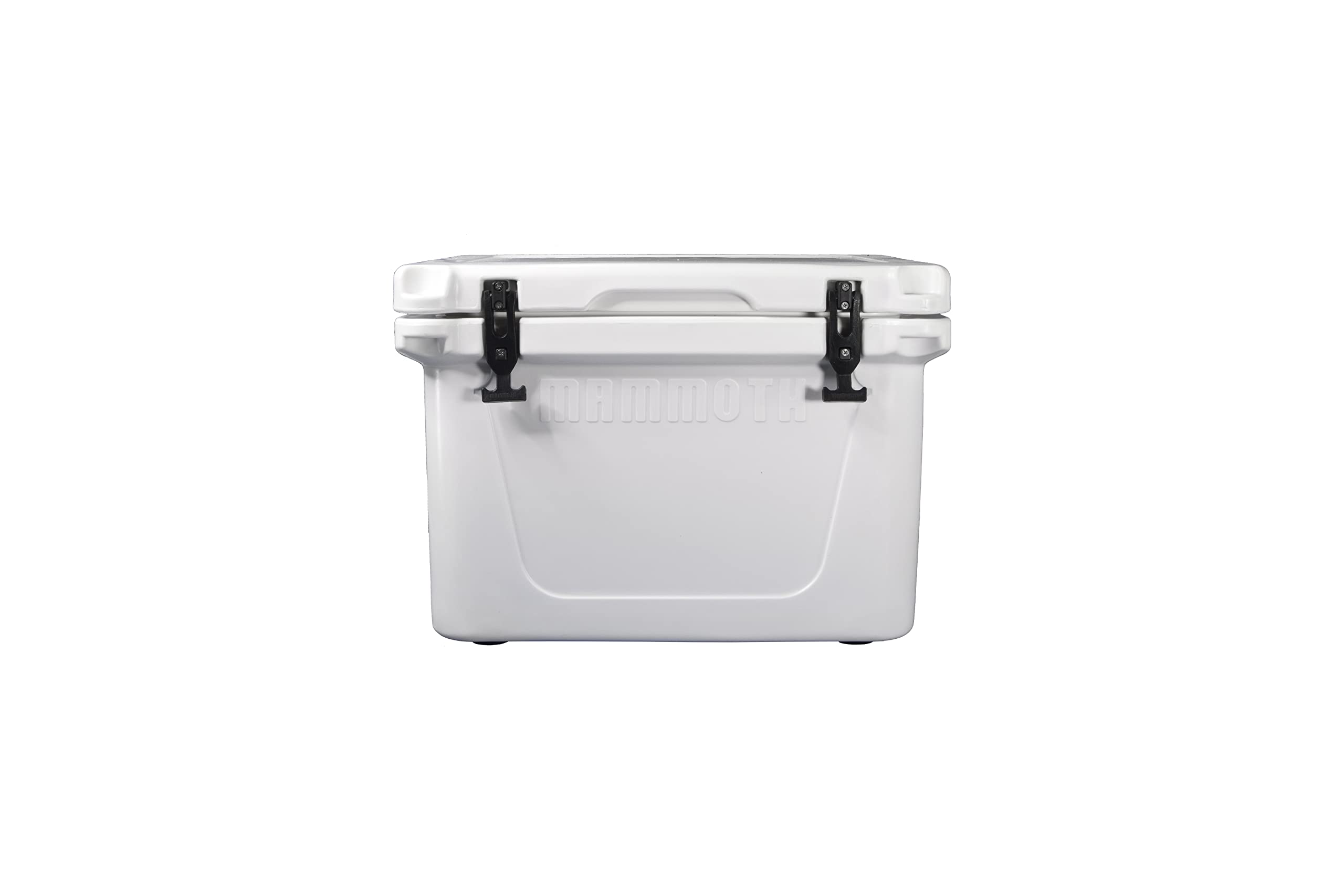 Mammoth Ranger 25 cooler on boat, ready for dry ice and cold gear.
