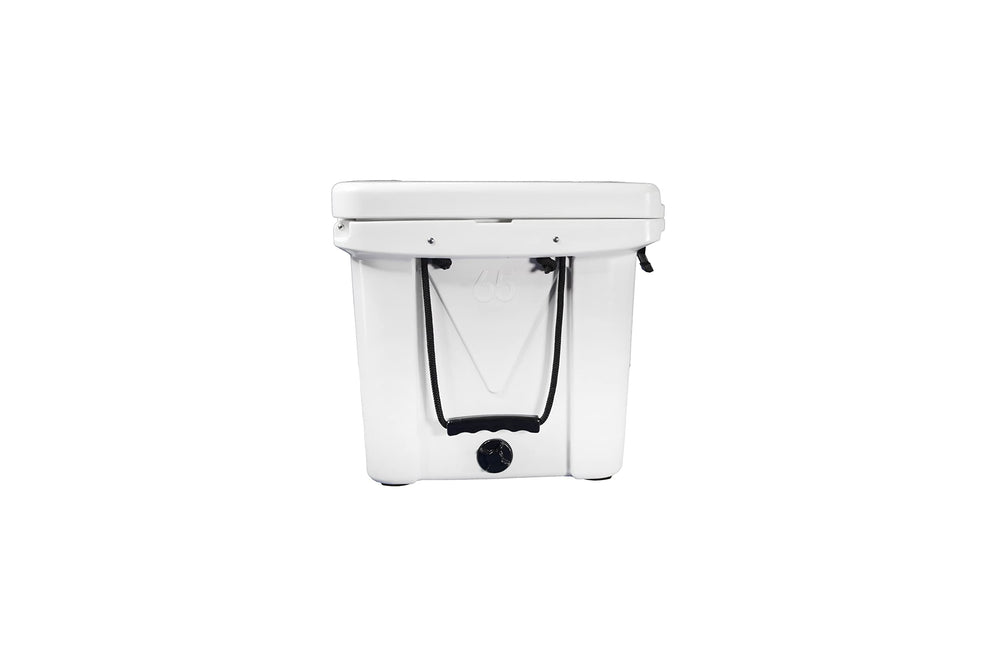 Mammoth Ranger 65 white finish ready for campsite or float trips.