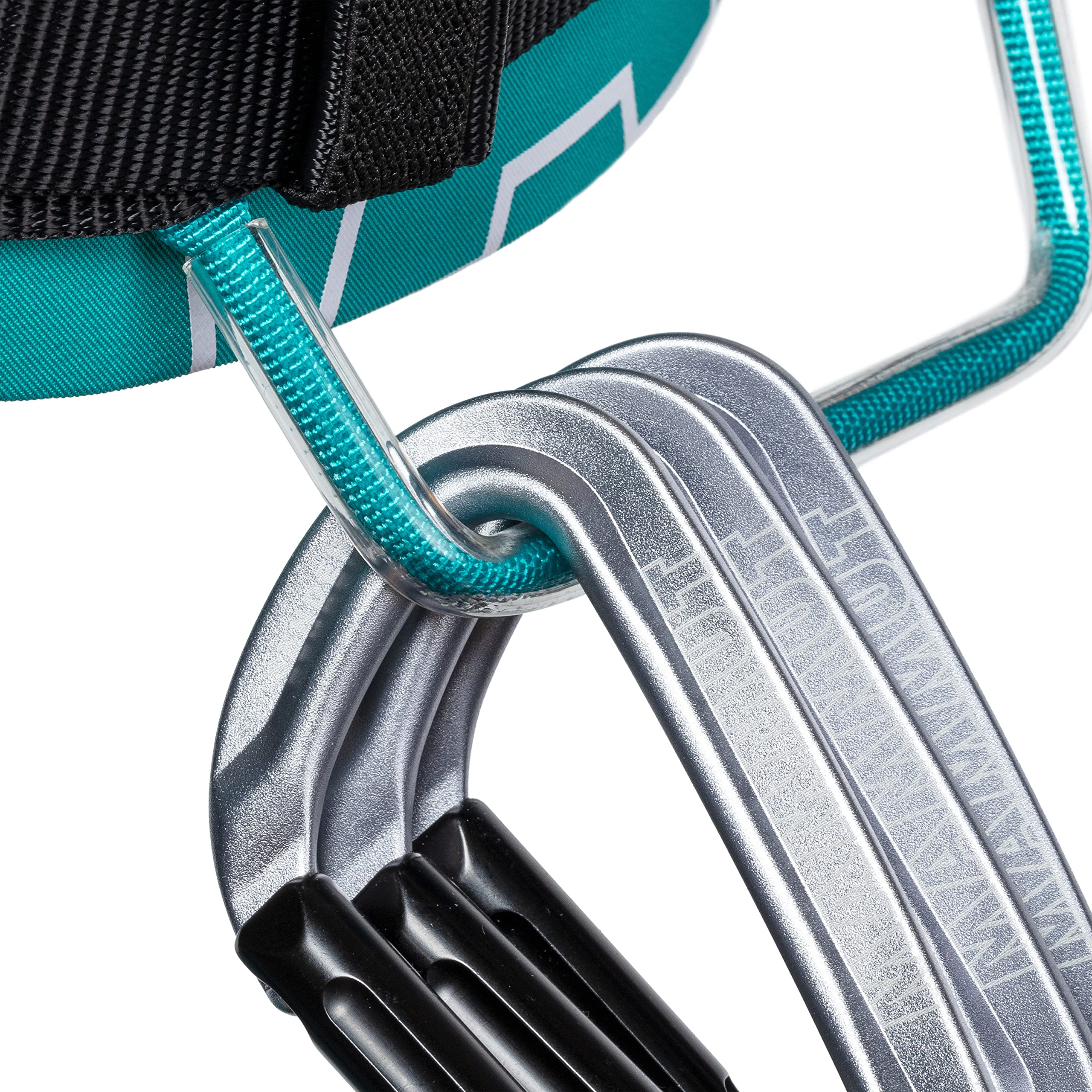 Mammut 4 Slide harness gear-loops for organized, quick-access gear during climbs