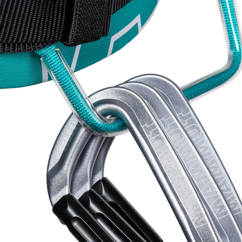 Mammut 4 Slide harness gear-loops for organized, quick-access gear during climbs