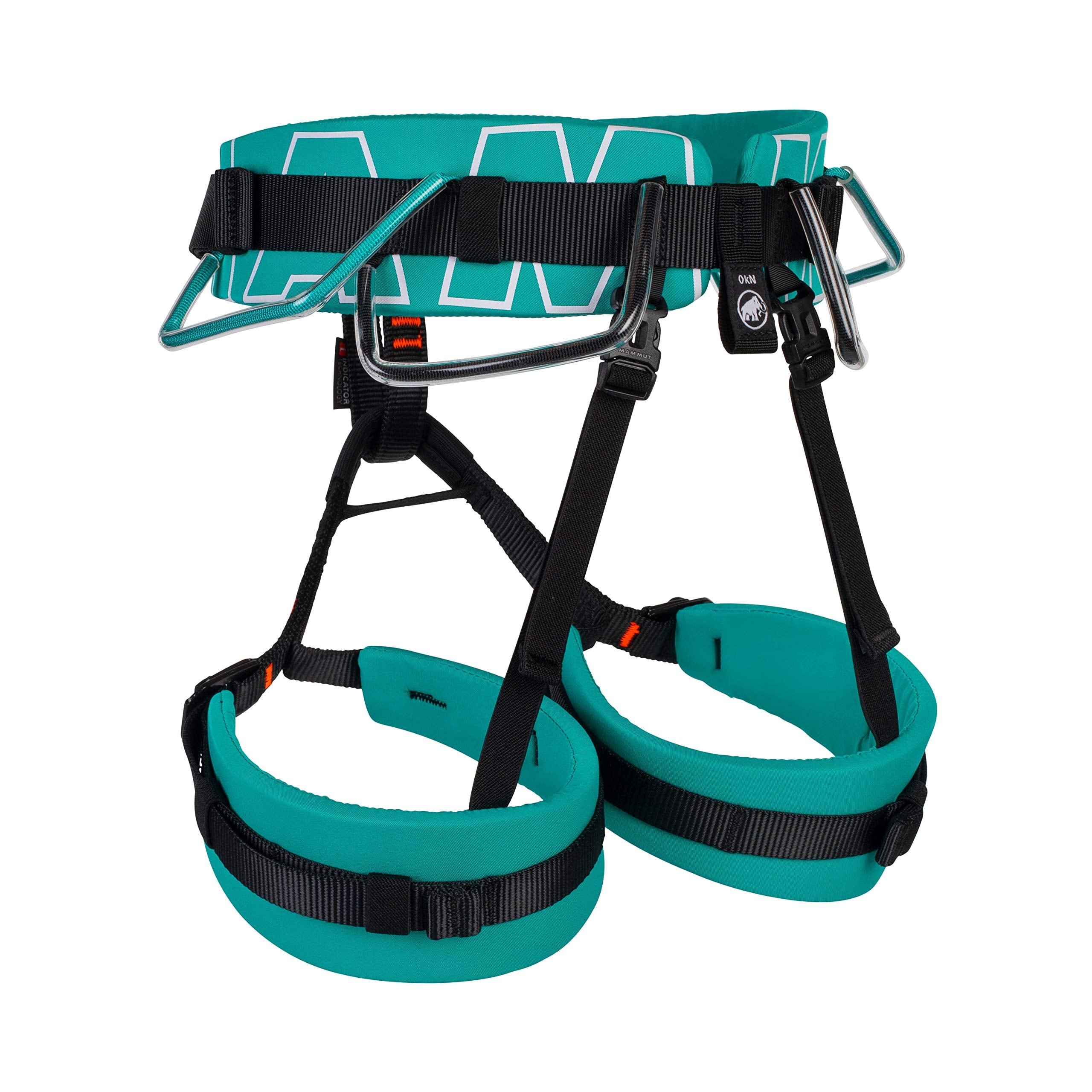 Mammut 4 Slide harness hip-buckles enabling quick hip fit adjustments for a secure hold