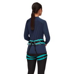 Mammut 4 Slide harness leg-loops allow fast sizing changes across clothing layers