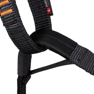 Mammut 4 Slide harness features generous padding for long climbs