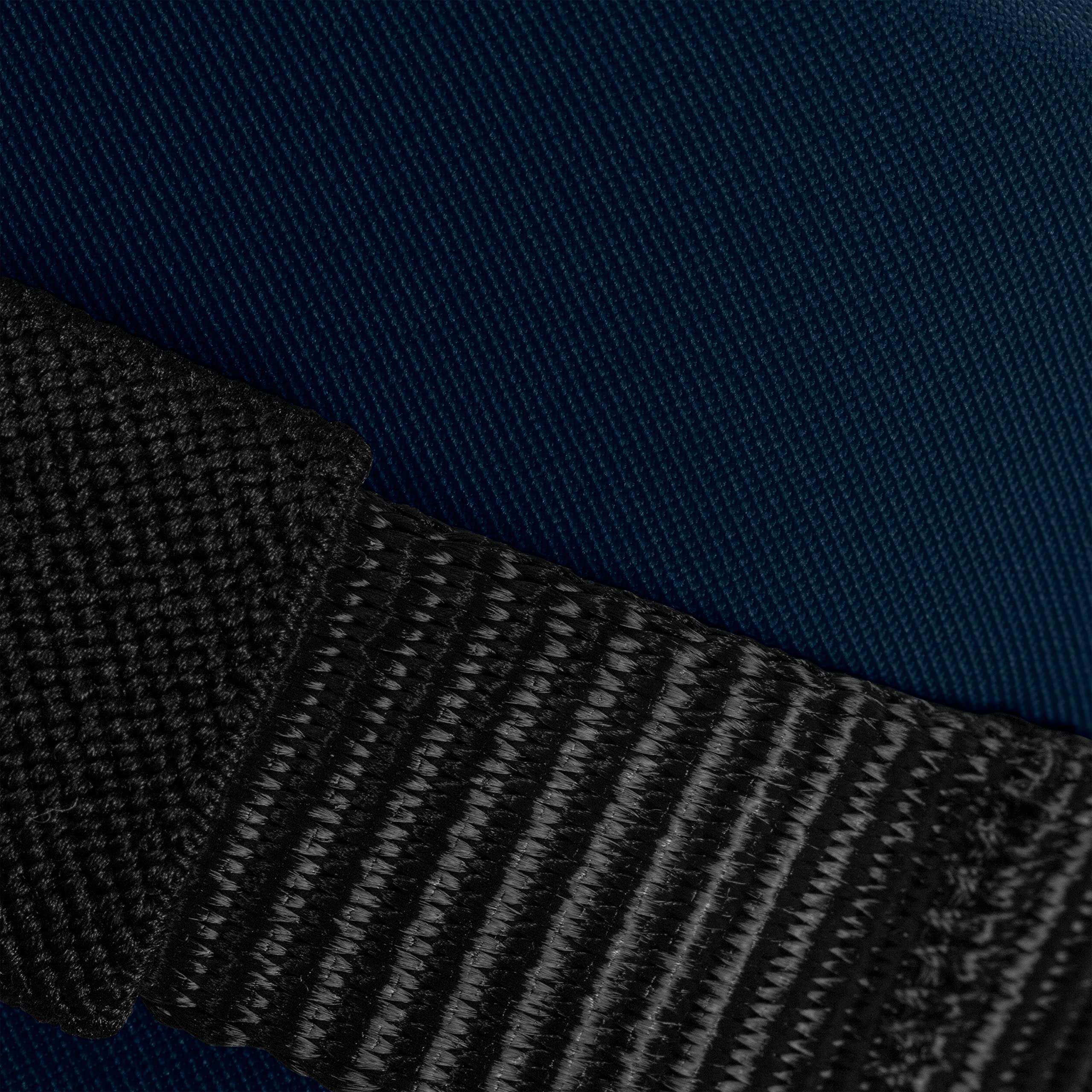 Mammut 4 Slide harness tie-in loop detail signals potential fabric damage