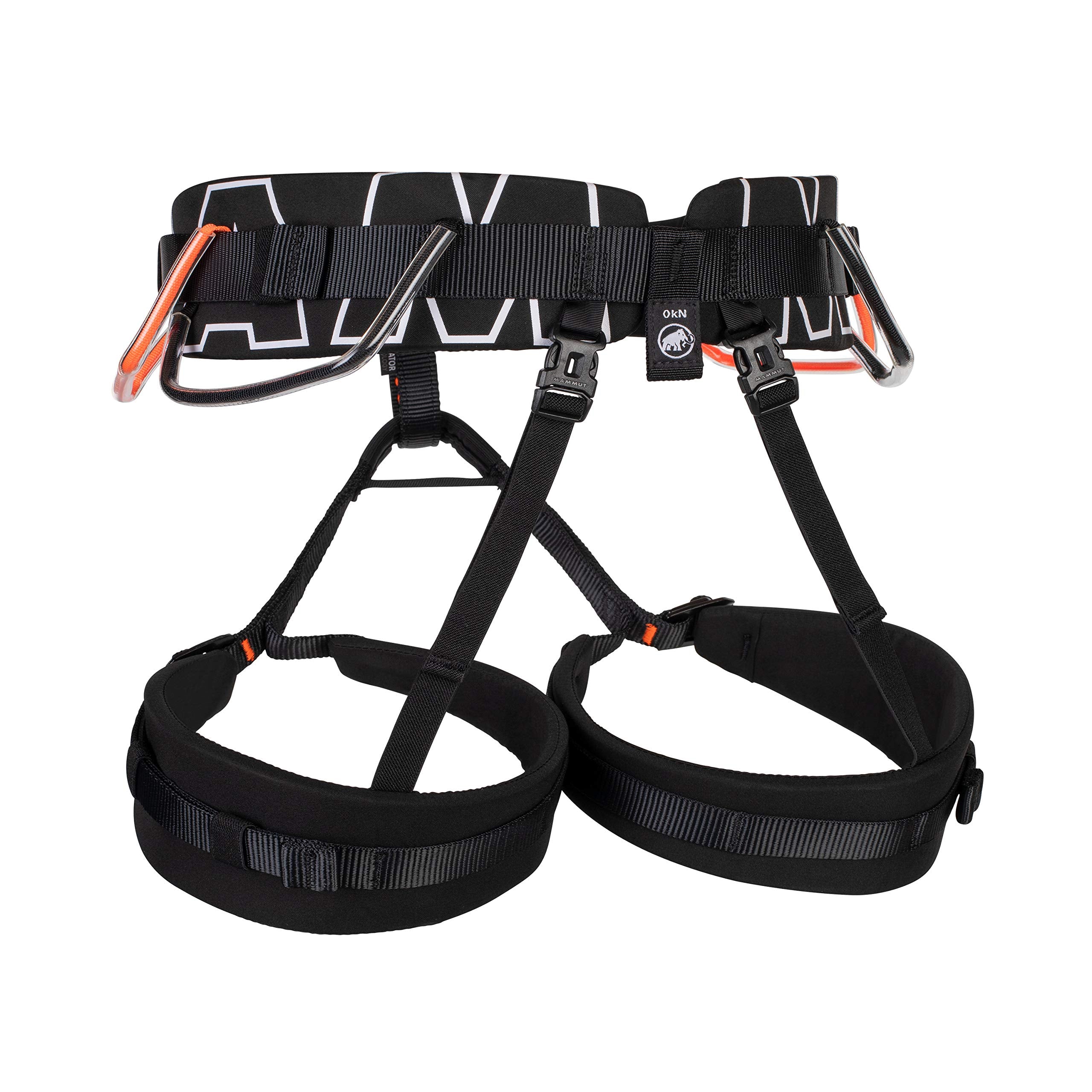 Mammut 4 Slide harness displays the wear indicator revealing fabric wear