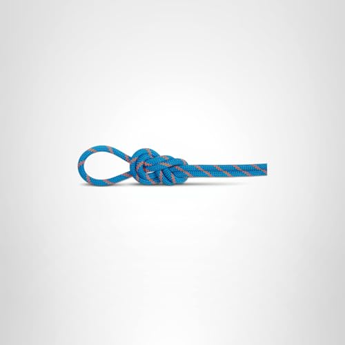 Mammut 8.0 Alpine Eco Dry Rope 30 m close-up highlights dry finish and abrasion resistance.