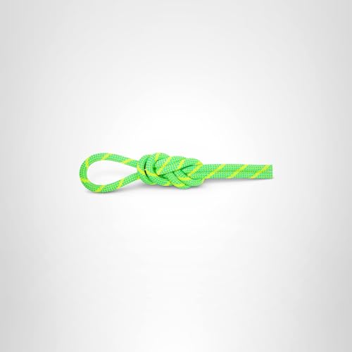 Mammut 8.0 Alpine Eco Dry Rope detail finish, highlighting abrasion-resistant dry treatment