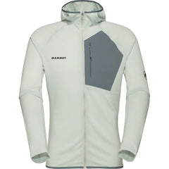 Mammut Aenergy Light Hoodie for breathable warmth during alpine climbs.