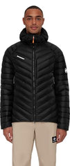 Mammut Broad Peak IN Hooded Jacket back view, durable outer fabric for rugged conditions