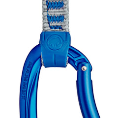 Mammut Crag indicator sling with red fibers showing wear