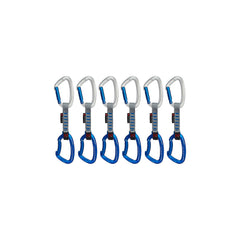 Mammut Crag Keylock Indicator quickdraws assembled for easy clipping
