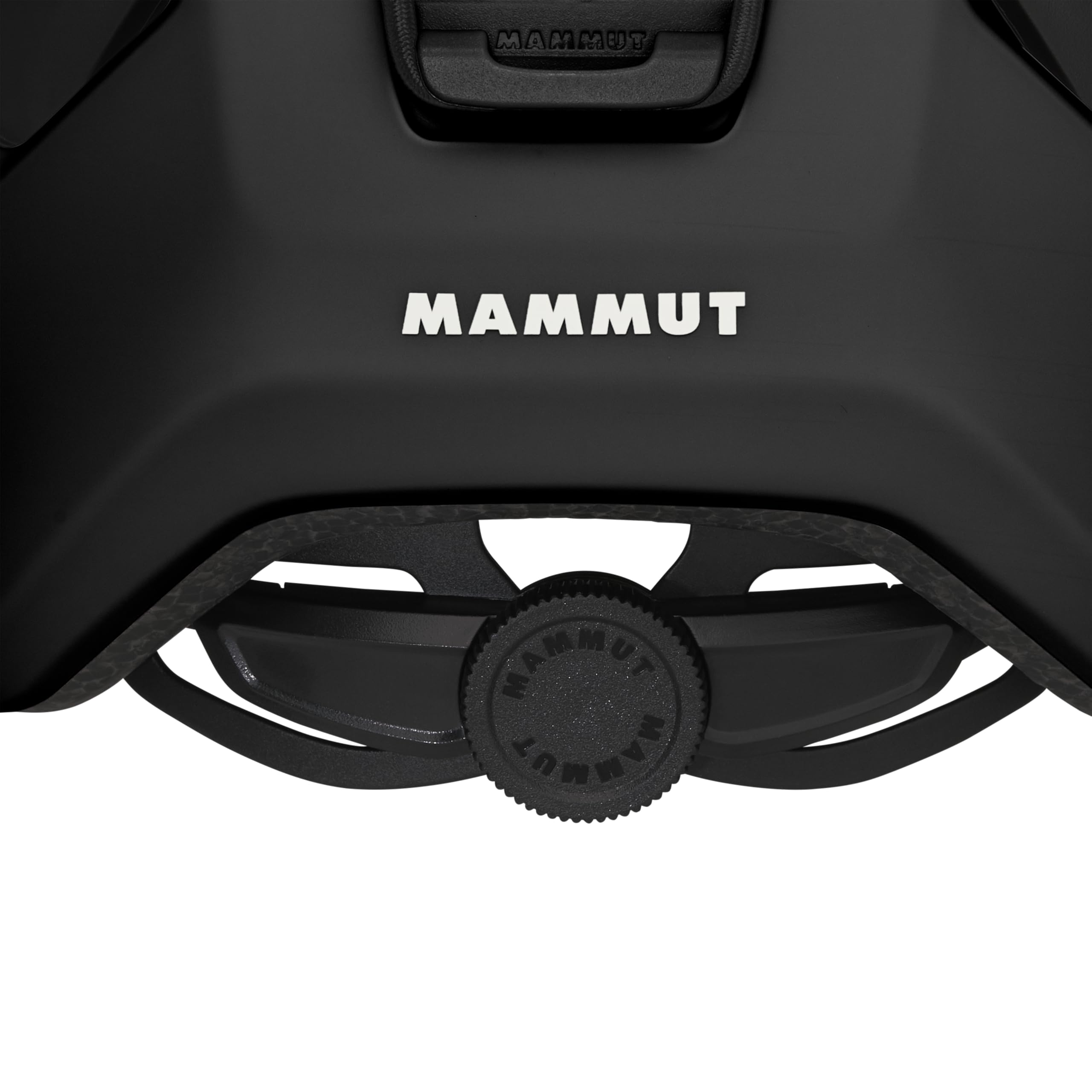 Mammut Haute Route Helmet elastic strap secures goggles or headlamp