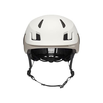 Mammut Haute Route Helmet side view shows lightweight protection for rugged terrain