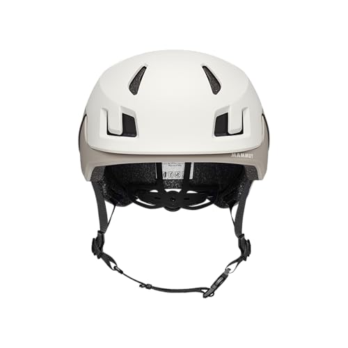Mammut Haute Route Helmet side view shows lightweight protection for rugged terrain