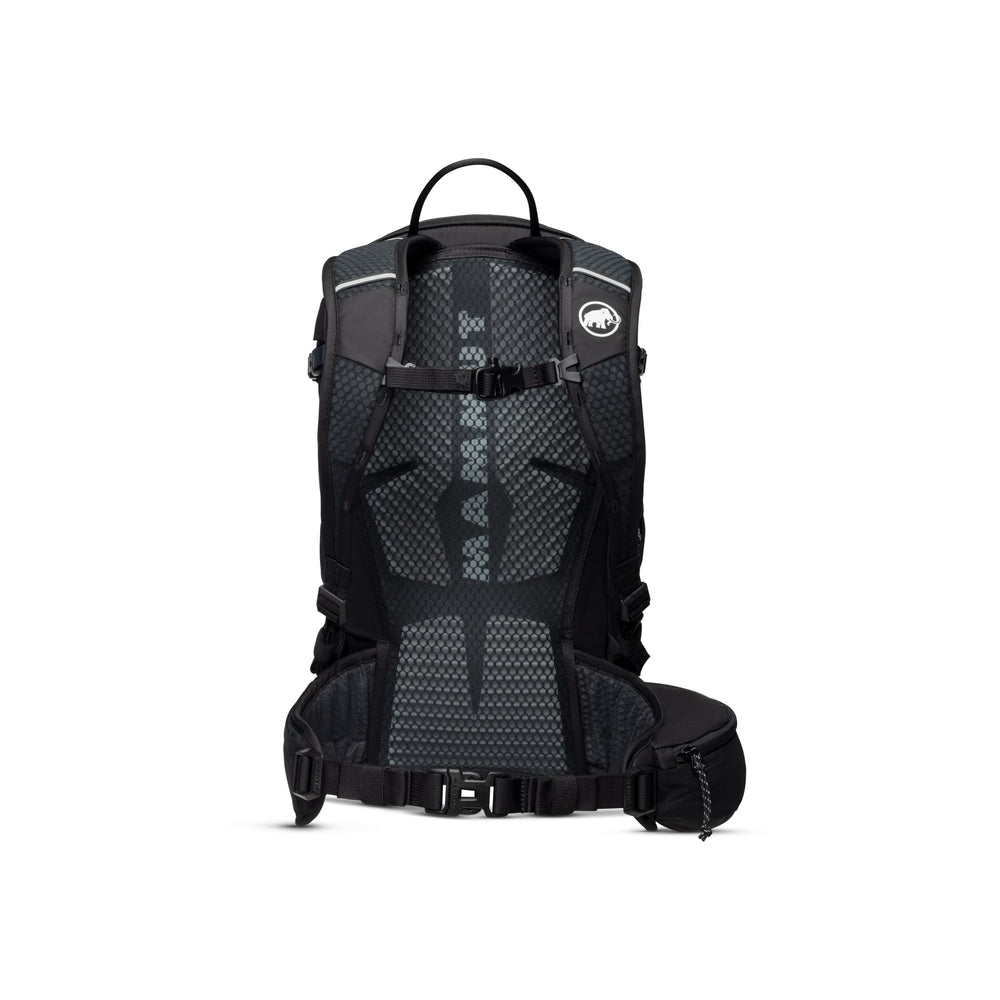 Mammut Lithium 20 pole carrier keeps trekking poles secure