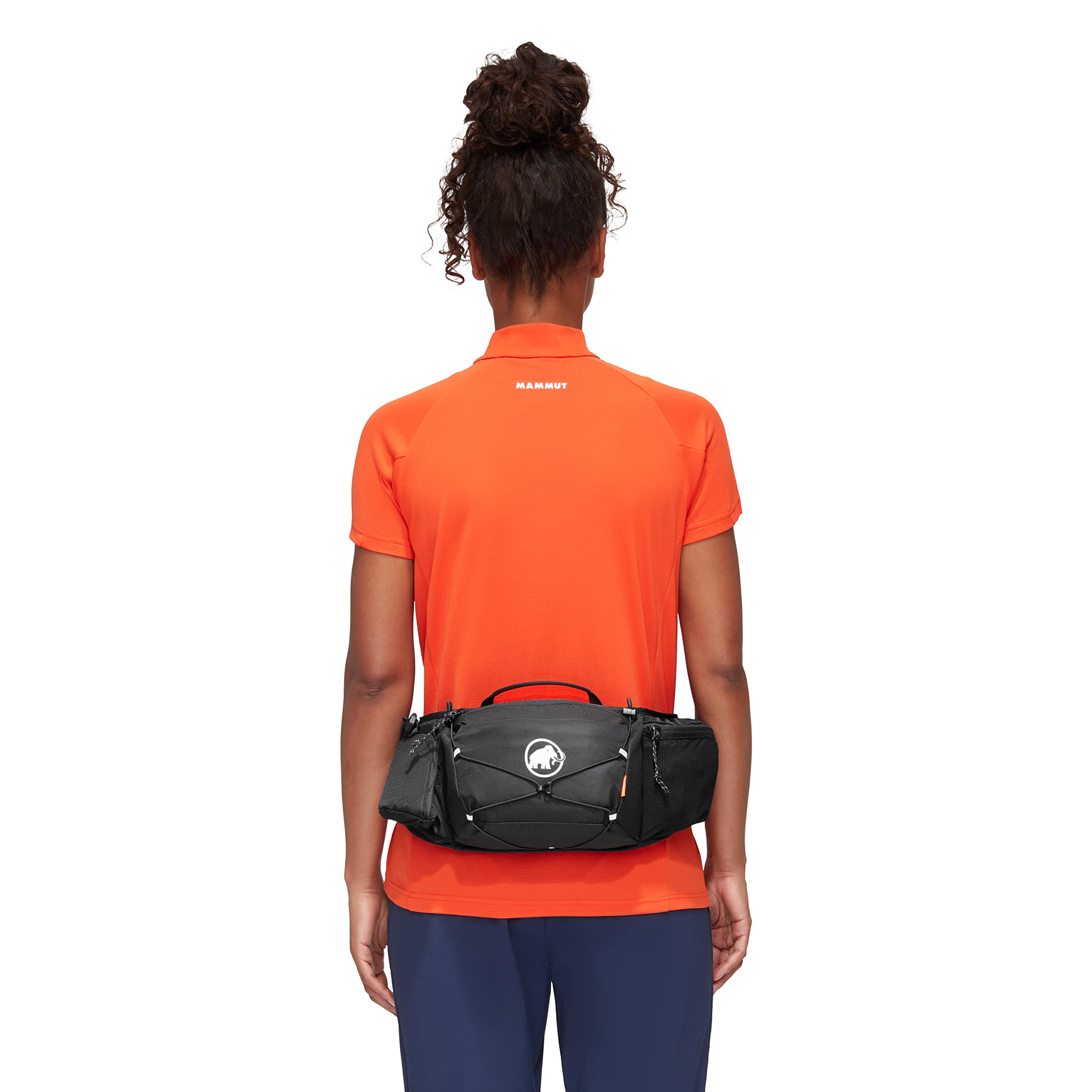 Mammut Lithium waistpack eco materials showcase sustainable production.