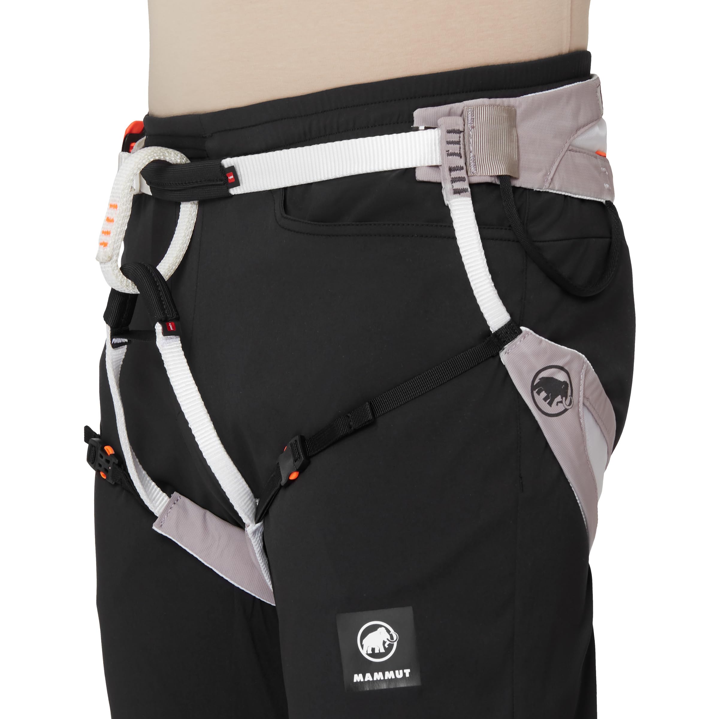 Mammut Massone Light Pants material blend close-up showing durable, lightweight performance.