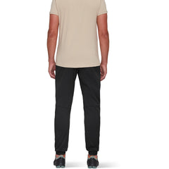 Mammut Massone Light Pants pocket detail highlighting versatile front pockets for quick access.
