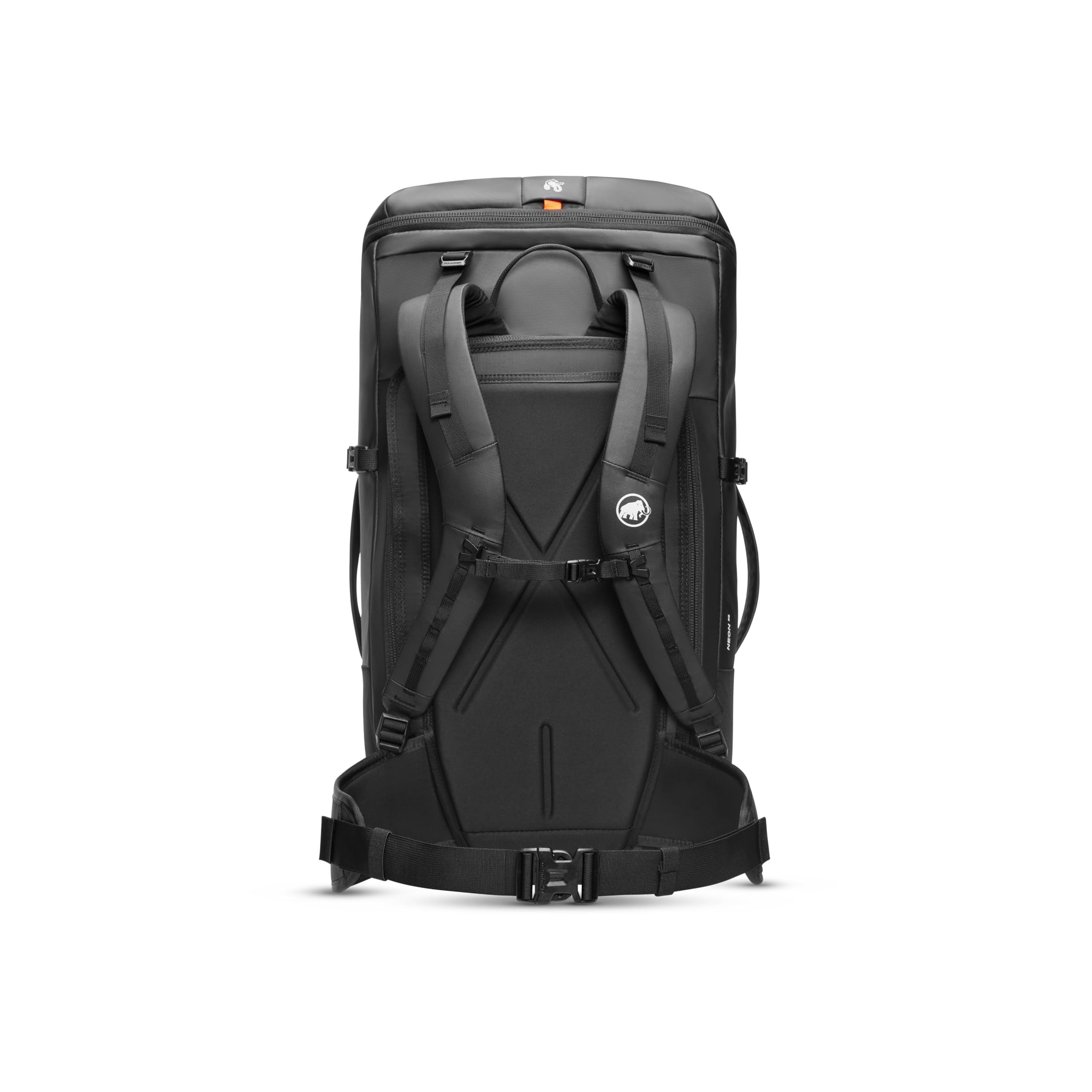 Mammut Neon 55 backpack padded shoulder straps support comfortable carry on long days