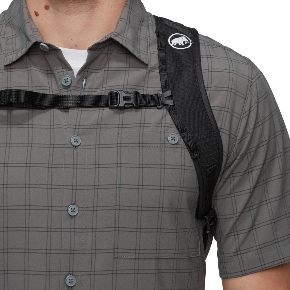 Mammut Neon Light recycled outer materials support sustainable hiking gear.