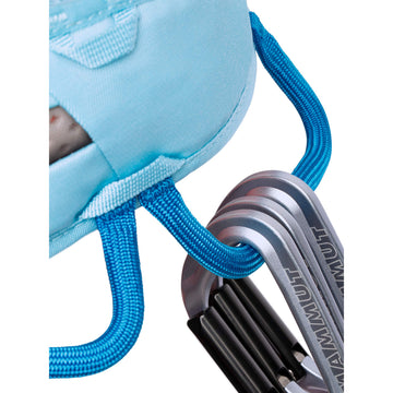 Haul loop detail on Mammut Ophir 3 Slide for easy gear carry between pitches.