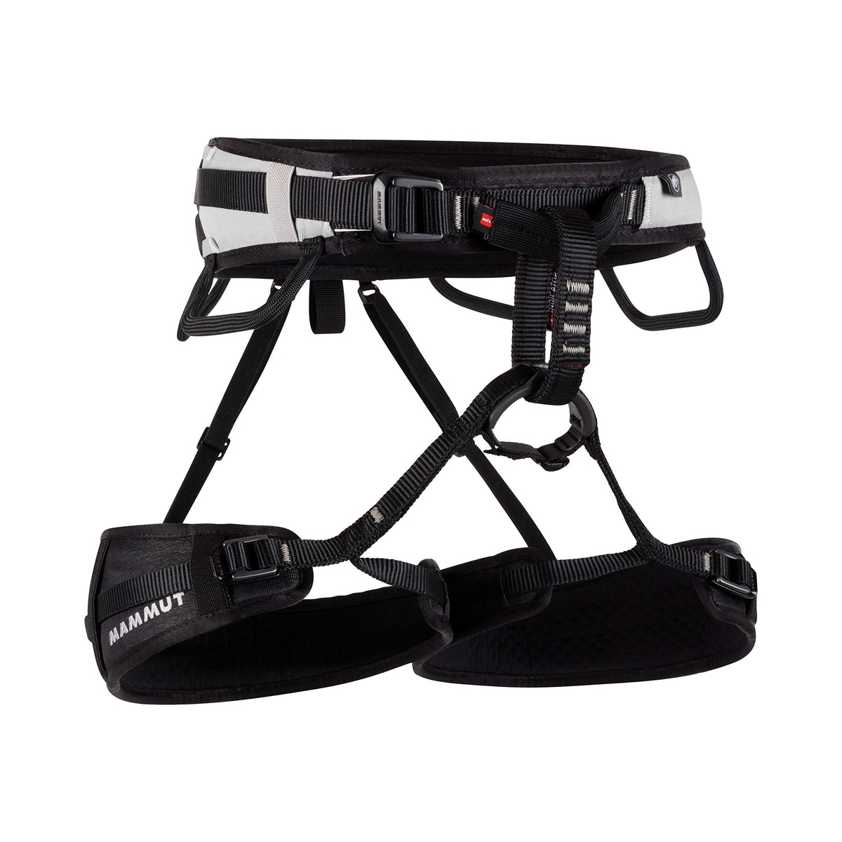 Mammut Ophir 3 Slide harness front view for secure rock climbing