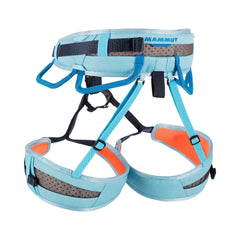 Mammut Ophir 3 Slide harness with gear loops in gym setting